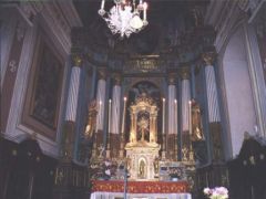 Autel de l'église de Fontcouverte